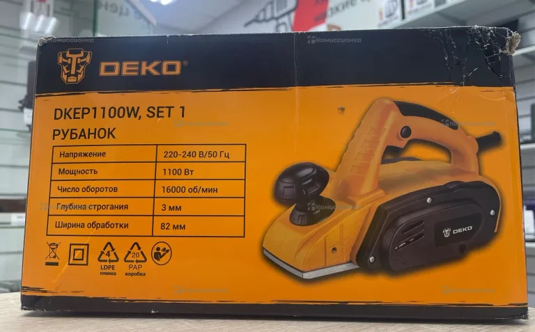Электрорубанок DEKO DKEP1100W
