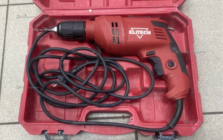 Дрель ударная сетевая ELITECH ДУ 650РЭК