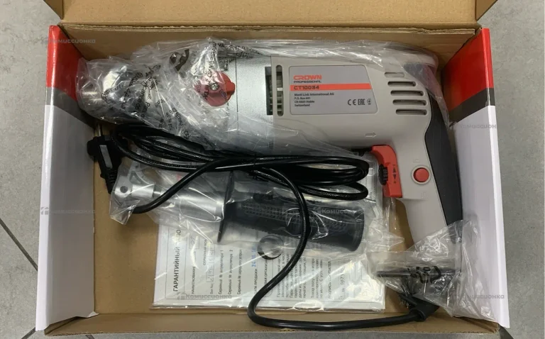 Ударная дрель CROWN CT10034