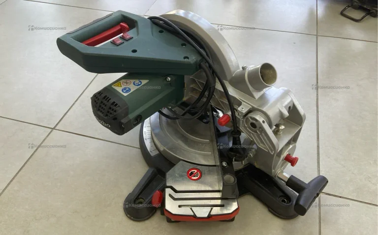 Торцовочная пила metabo KS 216 Lasercut