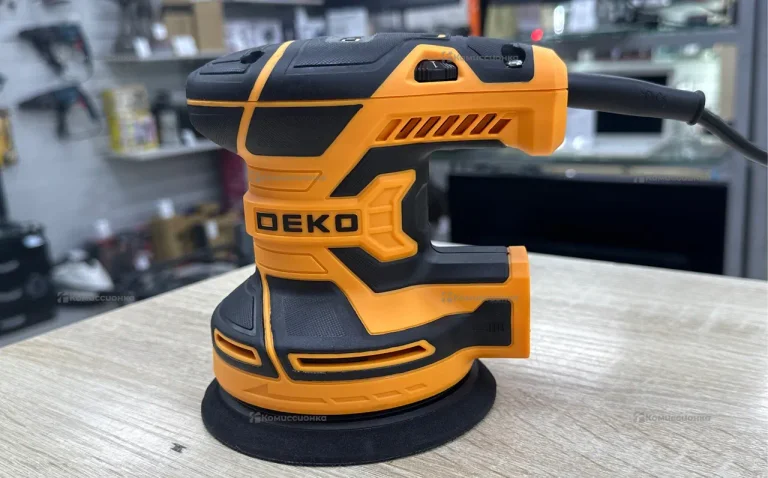 Эксцентриковая шлифмашина сетевая DEKO DKG400-125