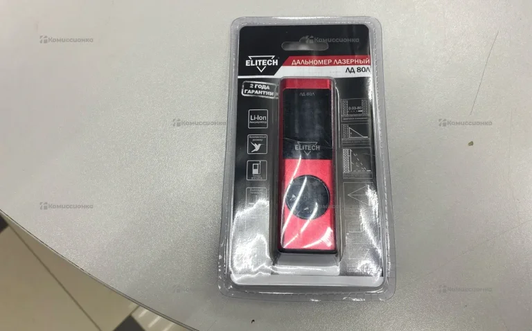 Лазерный дальнометр Elitech ЛД 80Л.