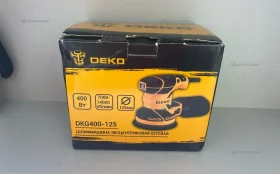 Эксцентриковая шлифмашина сетевая DEKO DKG400-125
