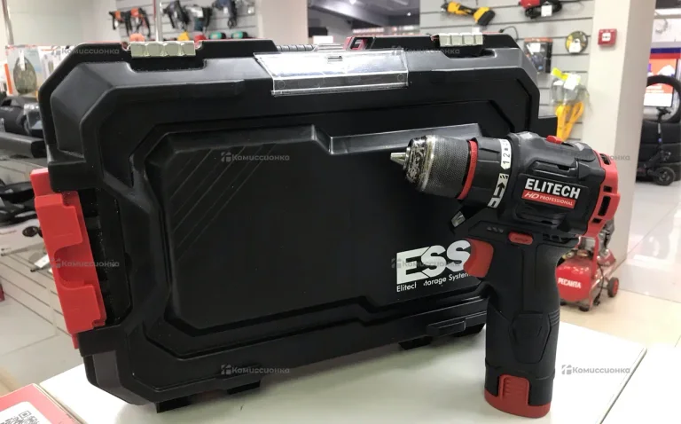 Дрель-шуруповерт аккумуляторная Elitech CD 12L2