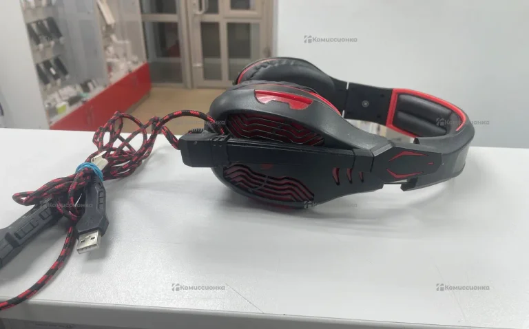 Наушники  Redragon Hardy Red/Black