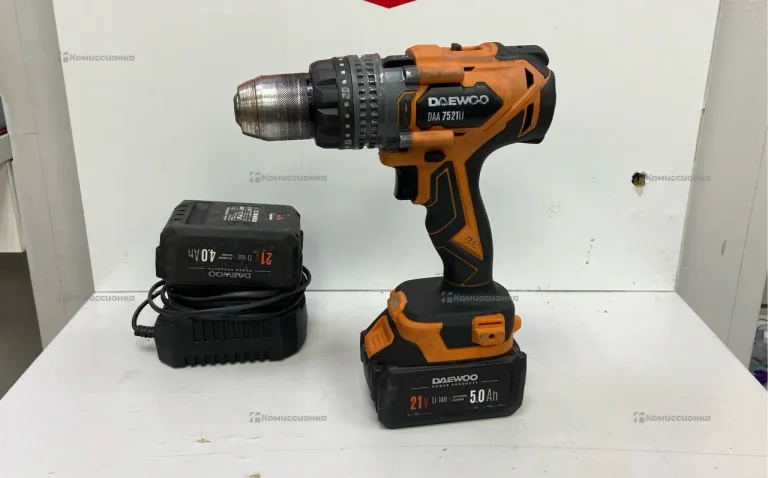 Дрель-Шуруповерт DAEWOO DDA 7521Li