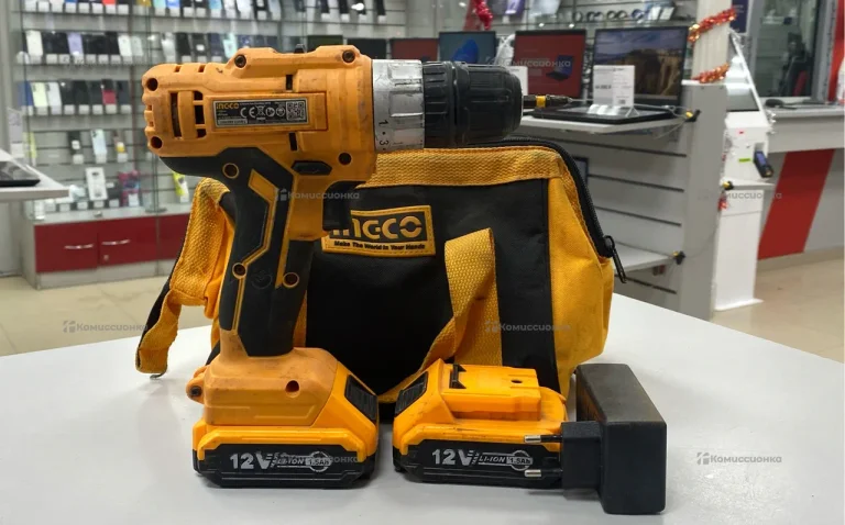 аккумуляторная дрель-шуруповерт ineco cdli1222 202