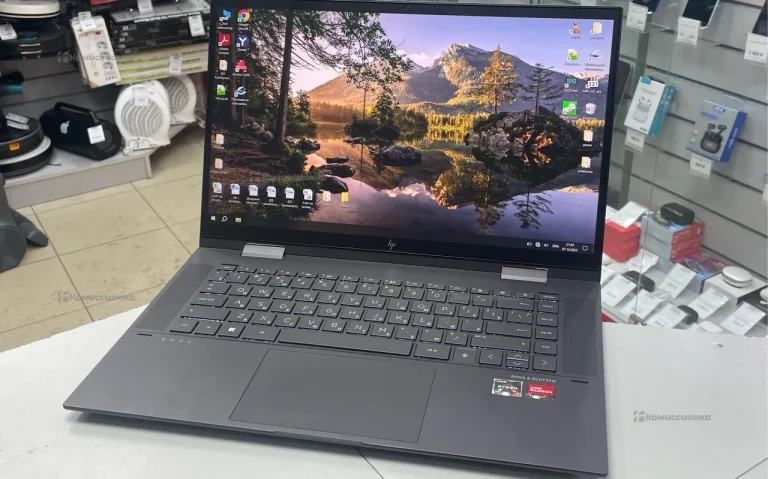 Ноутбук  hp envy x360 ryzen 7