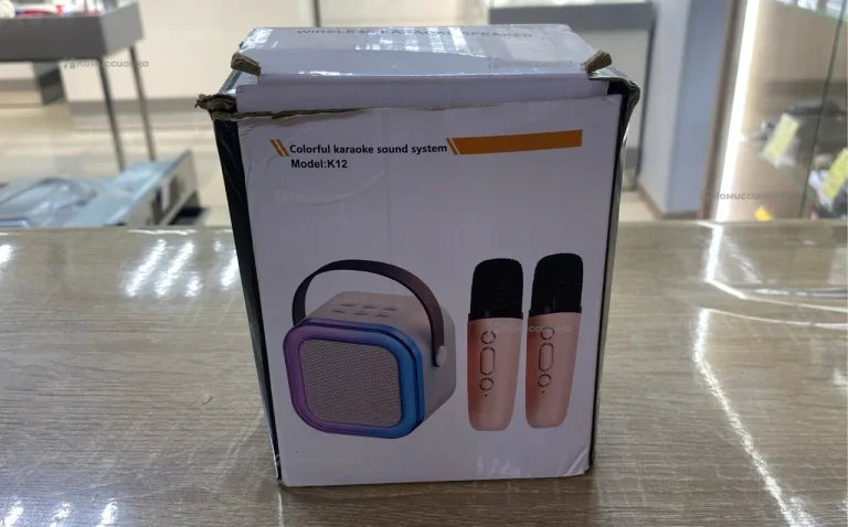 Портативная Bluetooth колонка с 2 микрофонами K12