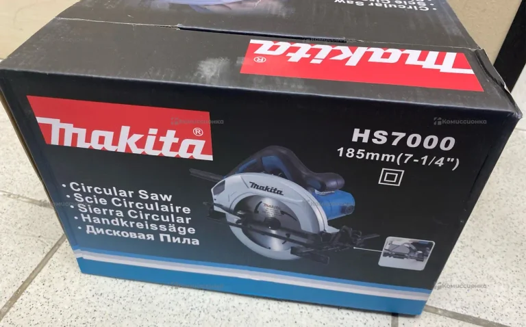 Циркулярная дисковая пила Makita сетевая.
