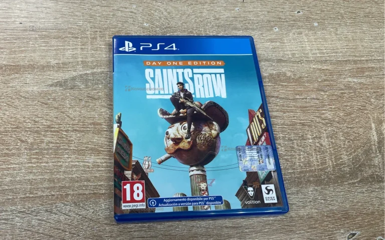Диск PlayStation 4 SaintsRow Day One Edition