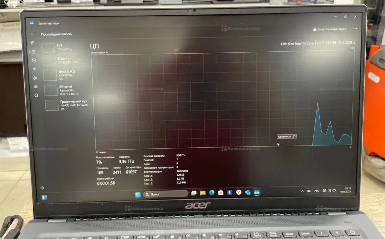 Ноутбук  Acer swift SF316-51