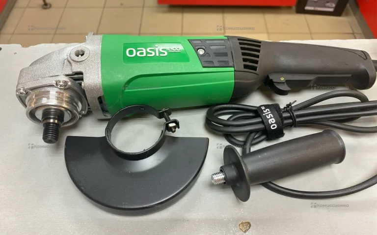 УШМ Oasis AG-110/125 + насадка цепная пила на УШМ