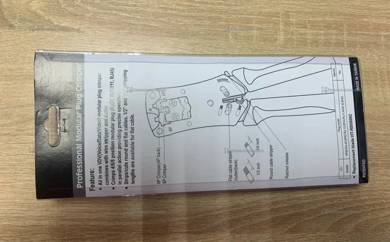 Professional modular plug crimper ht n468b