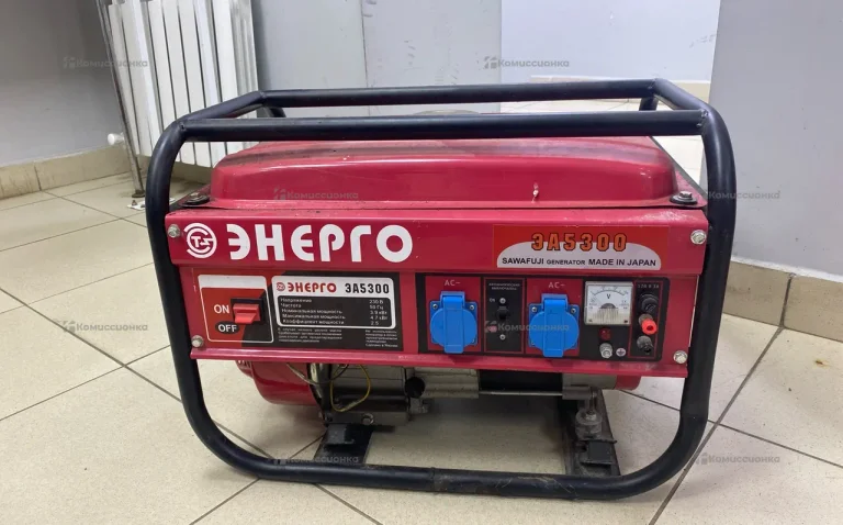 Бензиновый генератор энерго за5300