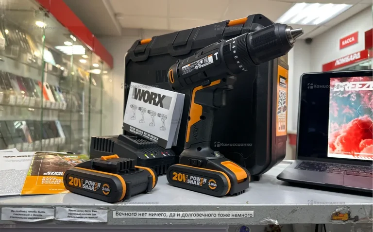 Аккамуляиорный шуруповерт WORX EX370