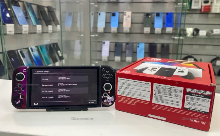 Приставка Nintendo Switch OLED 64 ГБ