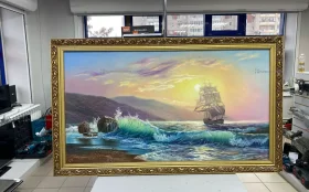 Картина «Море в вечернем свете»