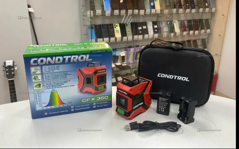 Лазерный уровень Condtrol GFX 360