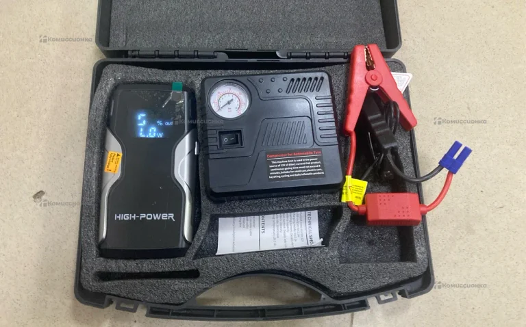 Пусковоеустройство для аккамуляторов High-Power и автокомпрессор