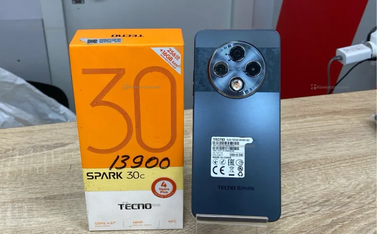 Tecno spark 30c 8/256