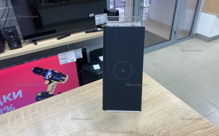 Power Bank  Mi с беспроводной зарядкой