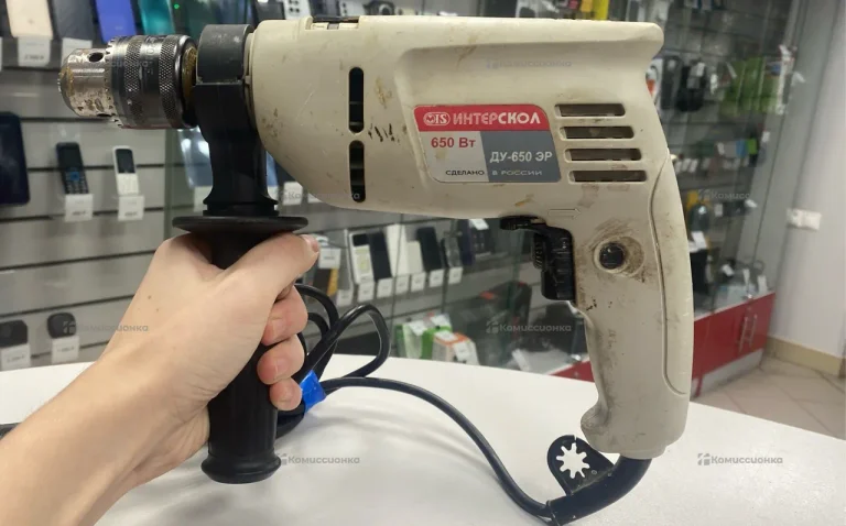 Дрель Интерсеол ДУ 650 эр