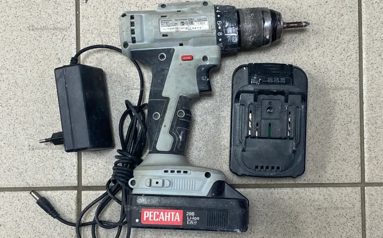 Дрель-шуруповерт Ресанта ДА-20-2ЛК