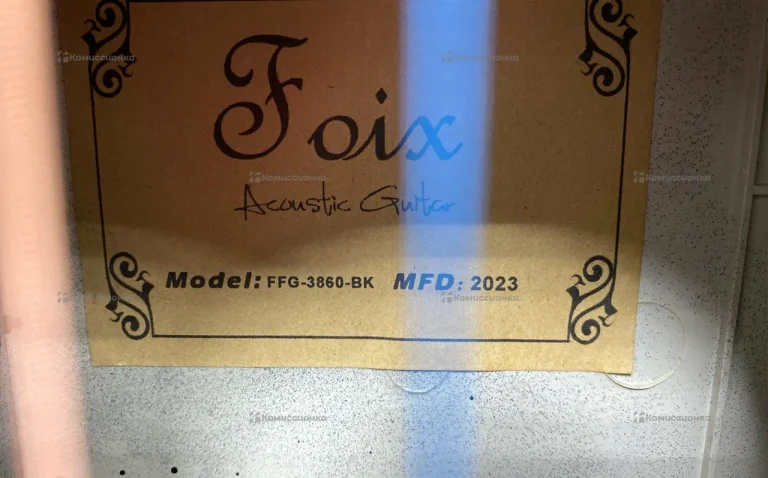 Гитара Foix FFG-3860C-BK