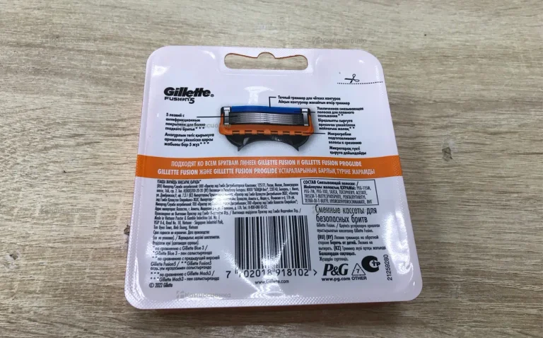 Кассеты для бриться  Gillette fusion5  6шт