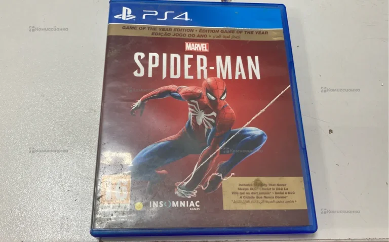 Диск PS4 Spider-Man