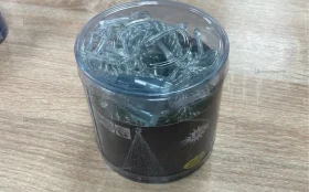 Купить Гирлянда "штора" синий 2х2м б/у , в Москва и область Цена:190рублей