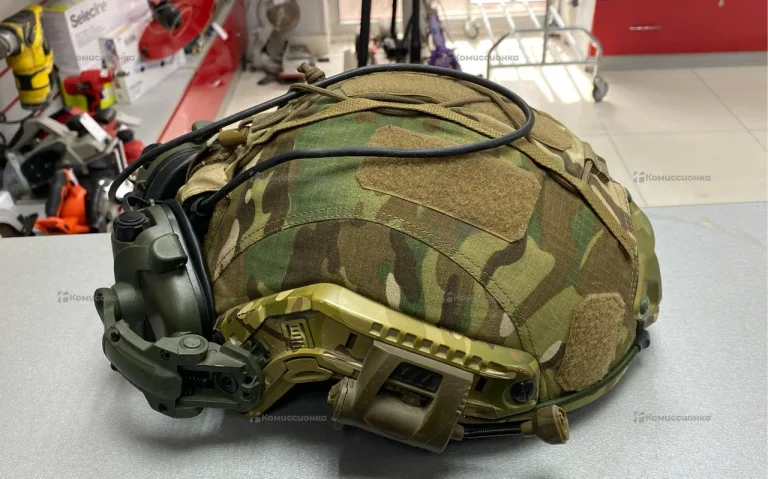 Тактический шлем боевой OPS Core Fast BR2+Наушники