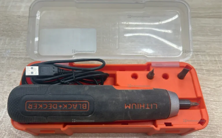 BLACK+DECKER BD40K4 ION умная отвертка