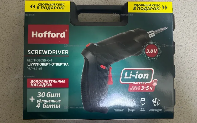 Шуруповерт-отвертка hofford 3.8