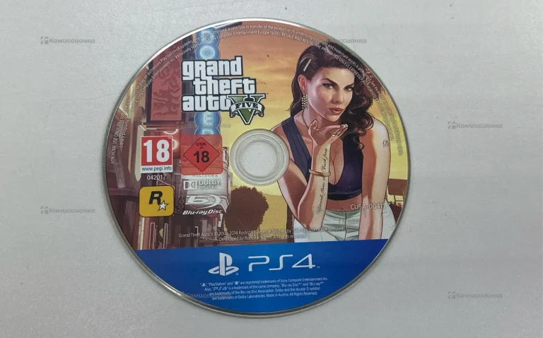 Диск Ps 4 GTA V