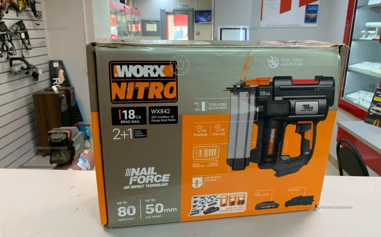 Гвоздезабивной пистолет Worx WX842