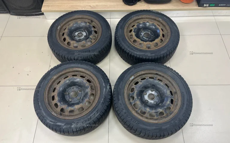 Колеса в сборе на штампах PIRELLI ICE ZERO R 205/