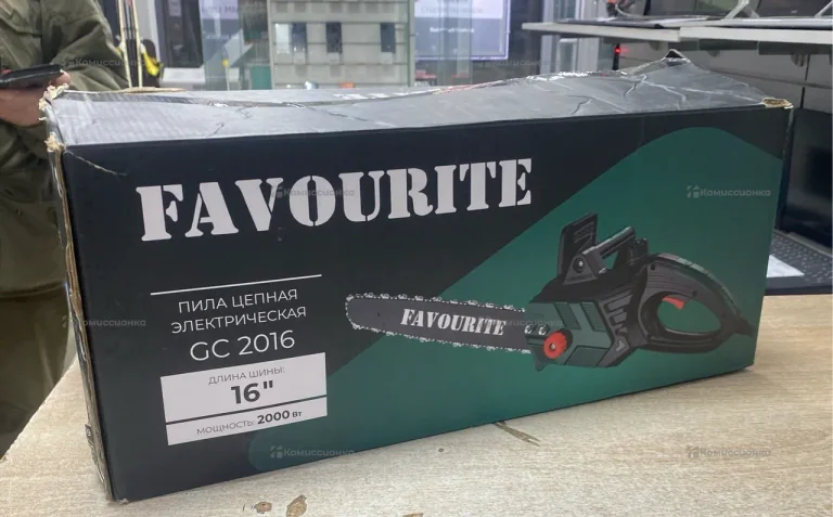 Пила цепная электрическая favourite gc 2016