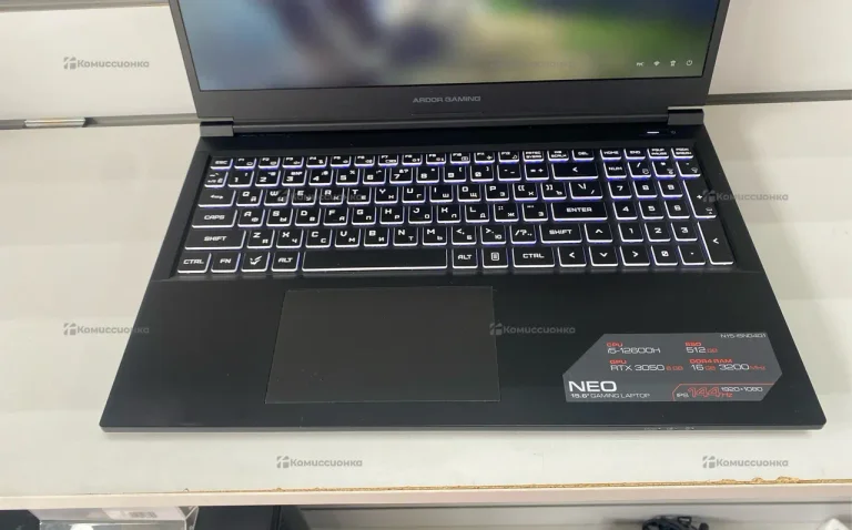 Ноутбук Ardor Gaming Neo RTX 3050 6Gb