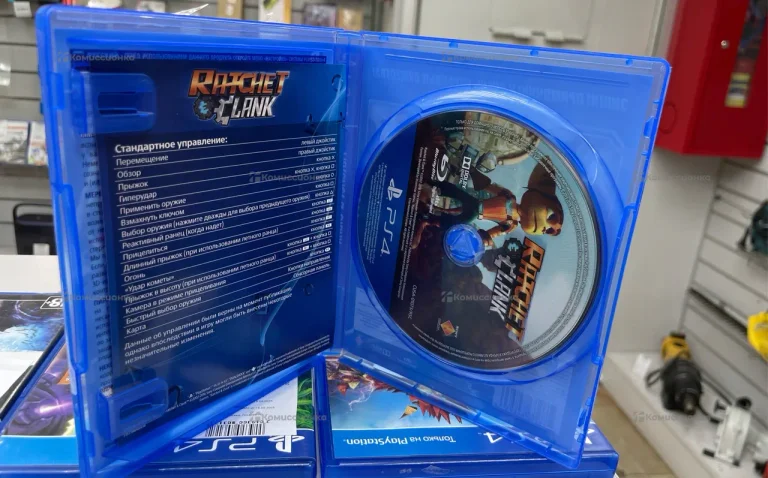 Игровой Диск для PS4 Ratchet  Clanik