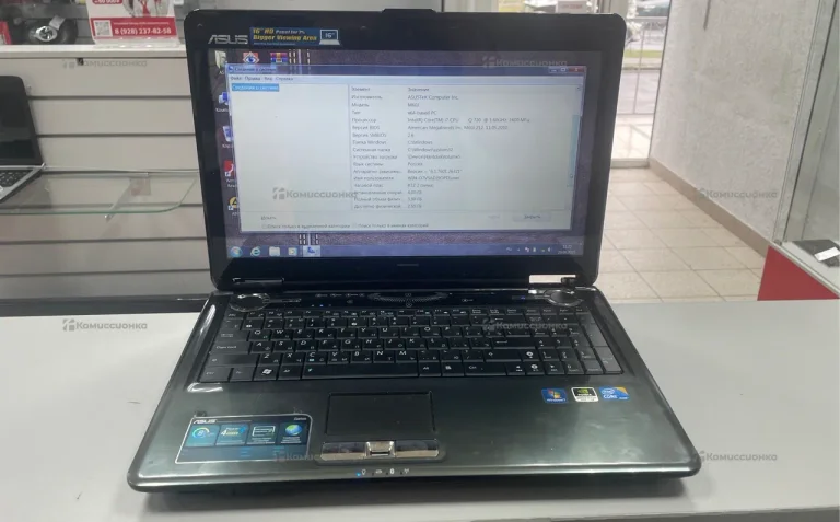 Ноутбук  asus m60j