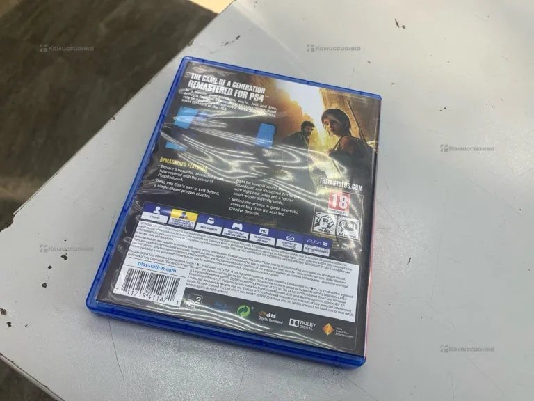 PS4. Диск The Last Of Us Remastered