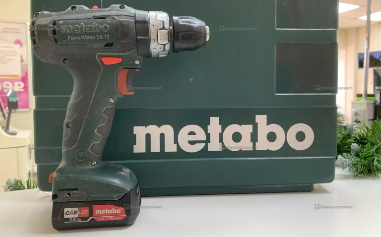 Дрель-шуруповерт Metabo PowerMaxx SB 12