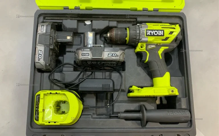 Аккумуляторная ударная дрель-шуруповерт RYOBI R18P