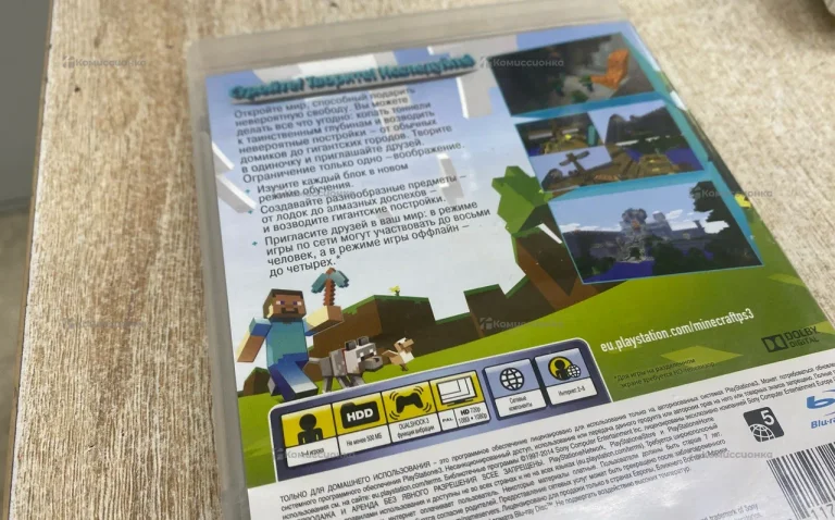 Диск PS3 Minecraft Mojang