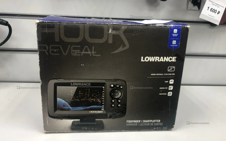 Эхолот Lowrance Hook reveal 5ss