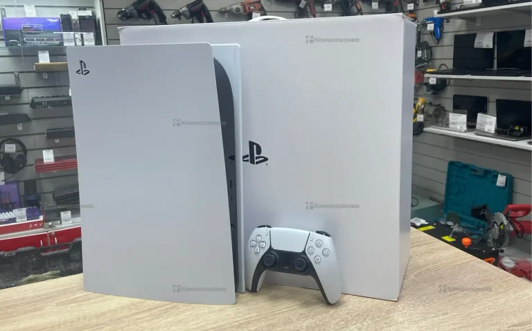 Приставка Sony PlayStation slim с дисководом