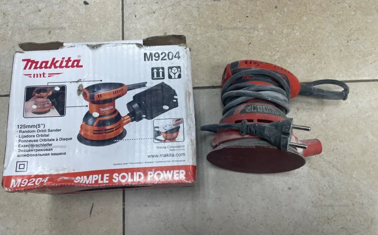 Эксцентриковая шлифмашина makita M9204
