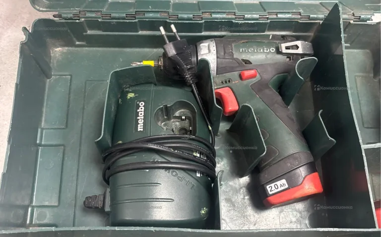 Дрель Шуруповерт Metabo PowerMaxx BS